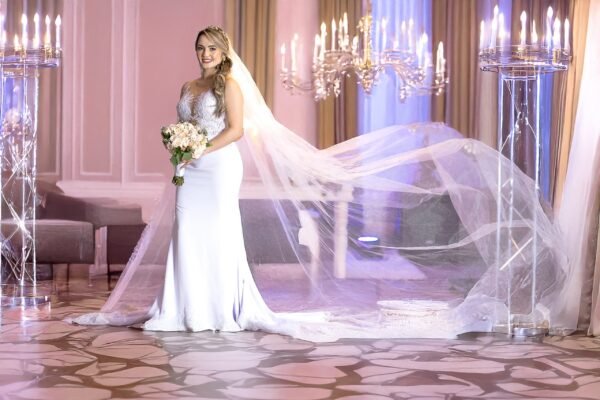 Vestido de Novia Elegante Corte Sirena con Encaje